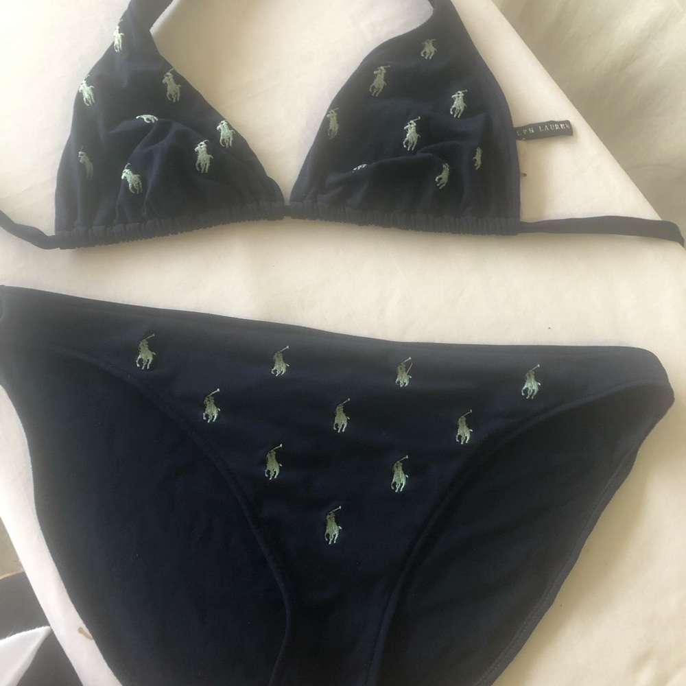 Ralph Lauren polo two piece bathing suit